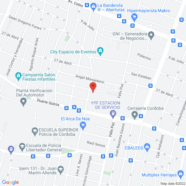 Map of Estudio Juridico Ojeda y Asoc