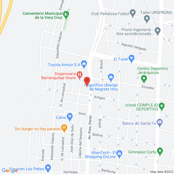 Map of Floreria Martin