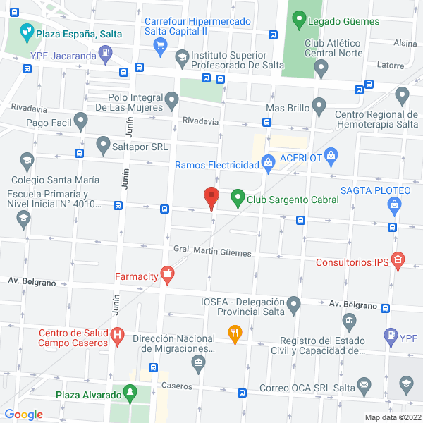 Map of Discofer