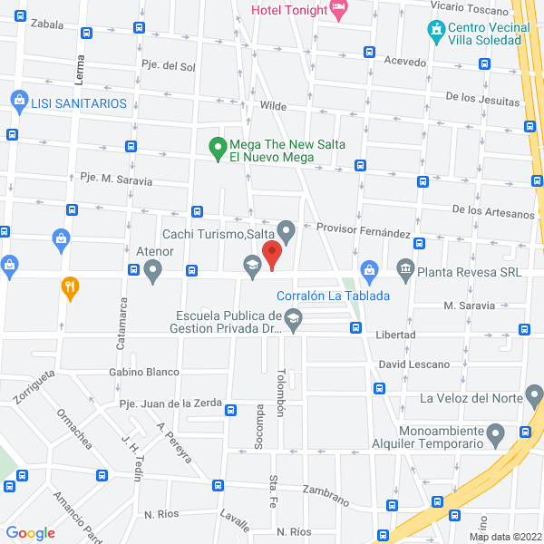 Map of Farmacia Acuario