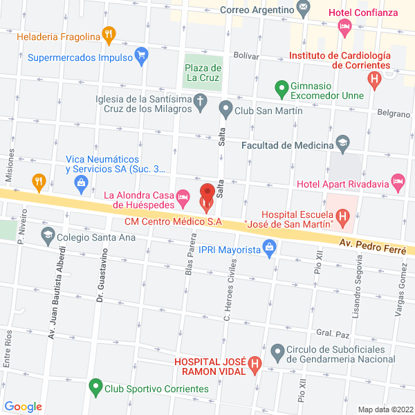 Map of Jufec SA