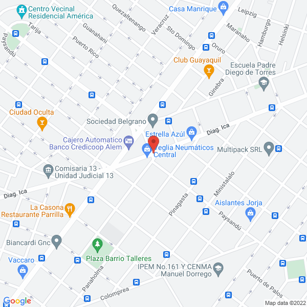 Map of Nagamura