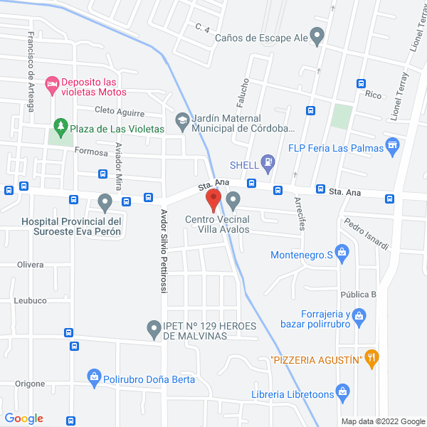 Map of Desagote el Gauchito