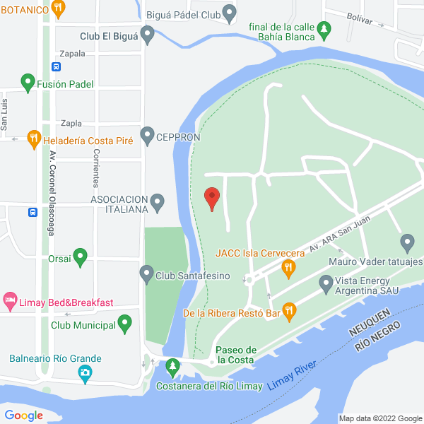 Map of Desagotes Don Raul