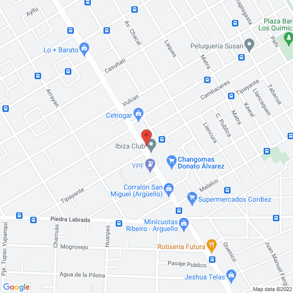 Map of Desagotadora "La Confianza"
