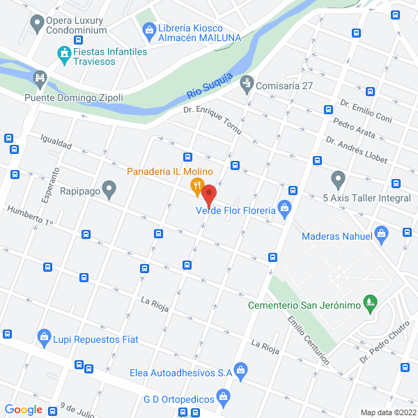 Map of Pavon Carlos