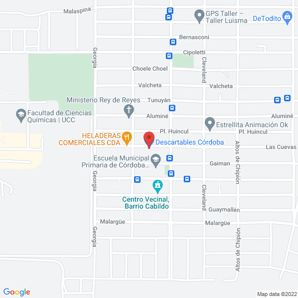 Map of Desagotes Cabildo