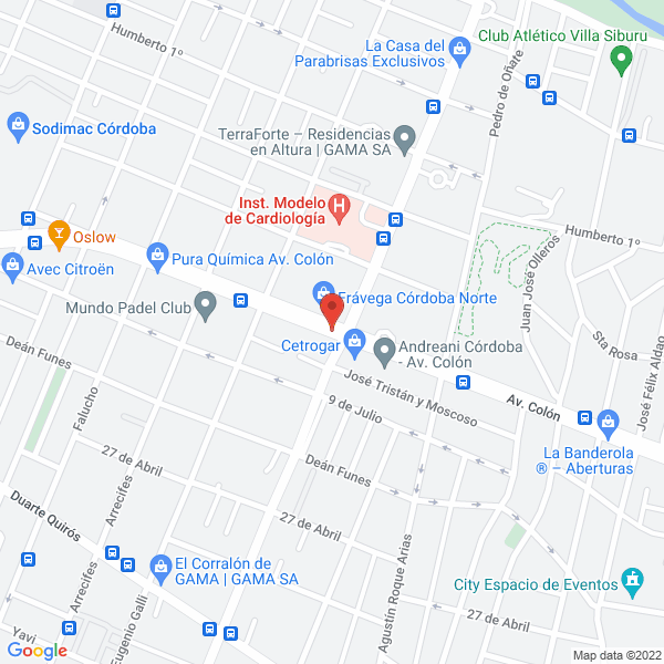 Map of Nardelli Gustavo Alejandro