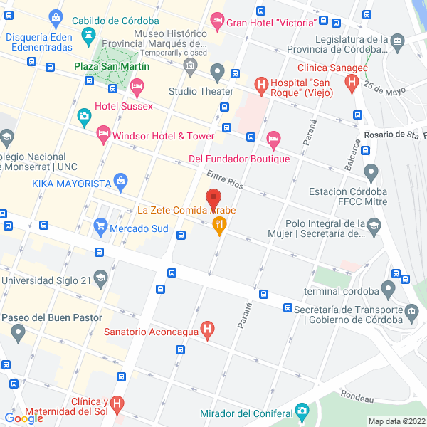 Map of Domo Logistica SA