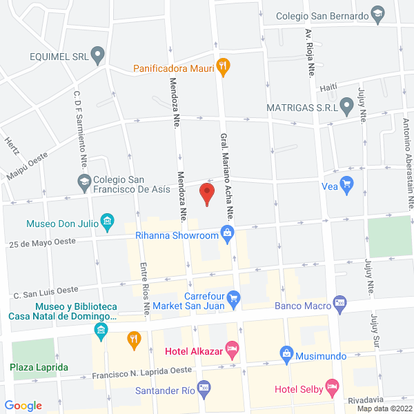 Map of Boutique Emmanuel