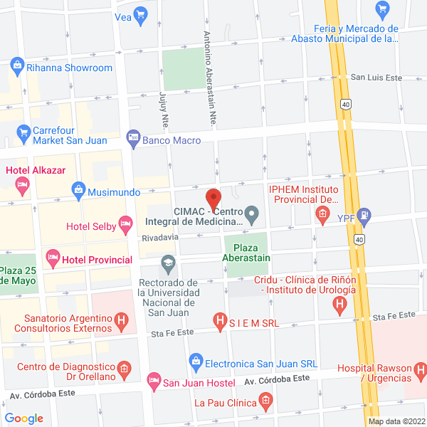 Map of Aguilar Informatica