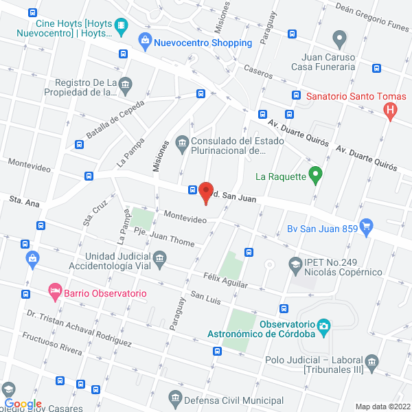 Map of Gm Informatica SRL Atencion a Empresas