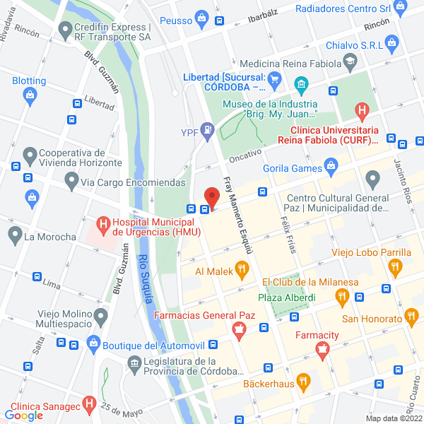 Map of Pentacom