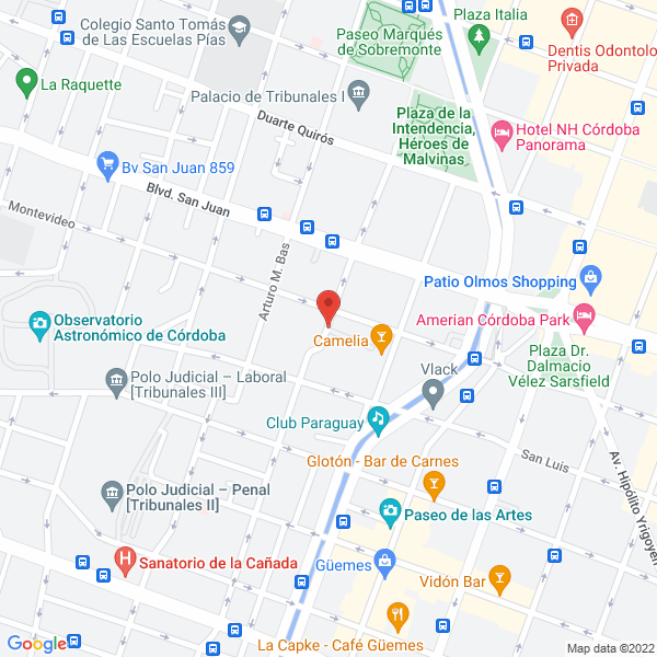 Map of Computacion Redcomsis