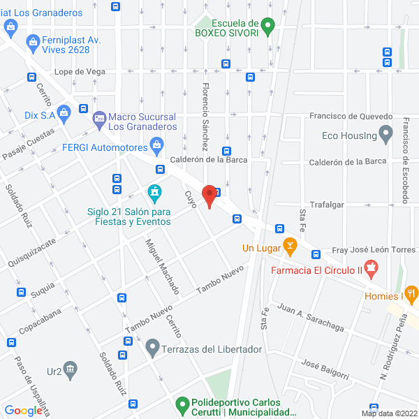 Map of Catering SRL