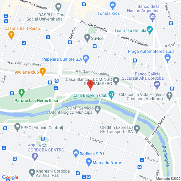 Map of Colegio Sagrada Familia