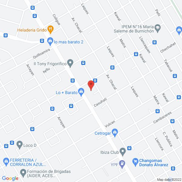 Map of Colchoneria Doblemar