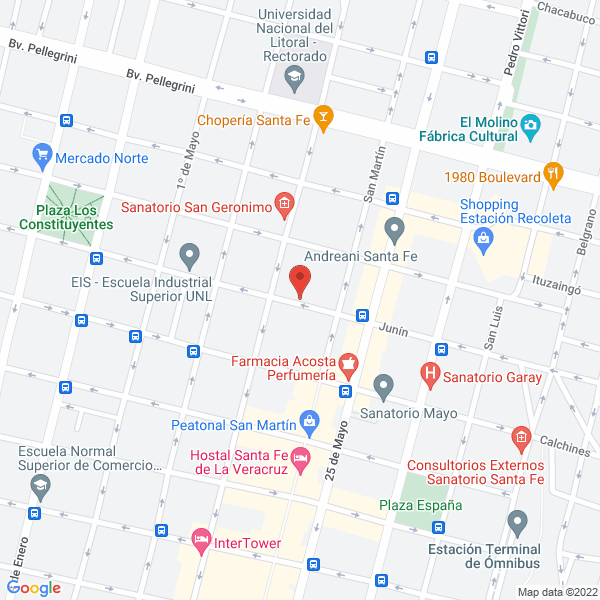 Map of Clinica Notre Dame SA