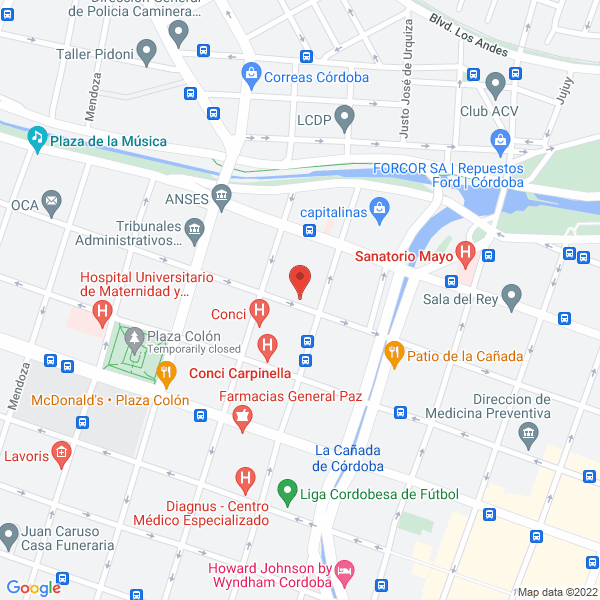 Map of Clinica Privada SRL