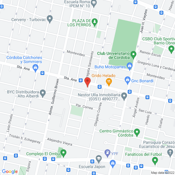 Map of Hector Vicenti