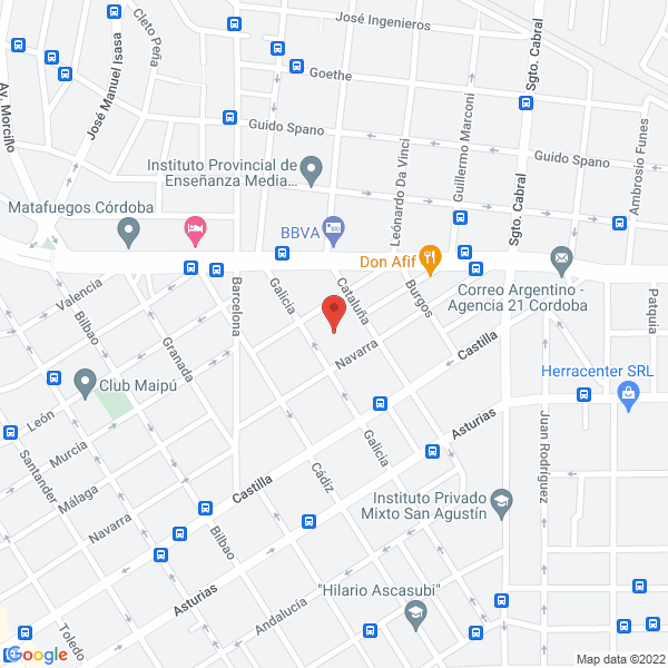 Map of Fontella Comunicaciones