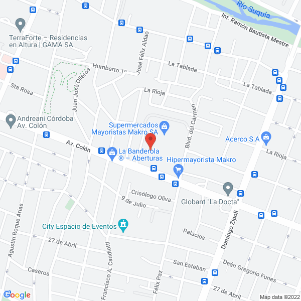 Map of Ceballos Sergio Daniel