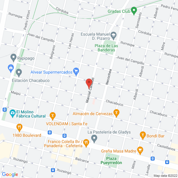 Map of Cerrajeria Ibarra