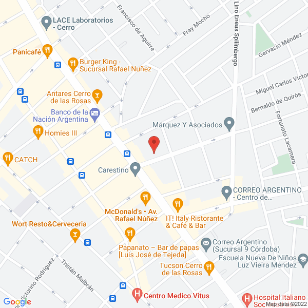 Map of Consultorios del Cerro