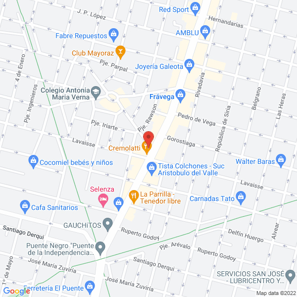 Map of Centro Medico de Lujan