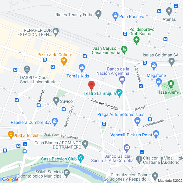 Map of Ospevic