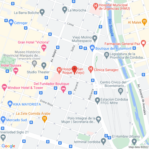 Map of Roster SA