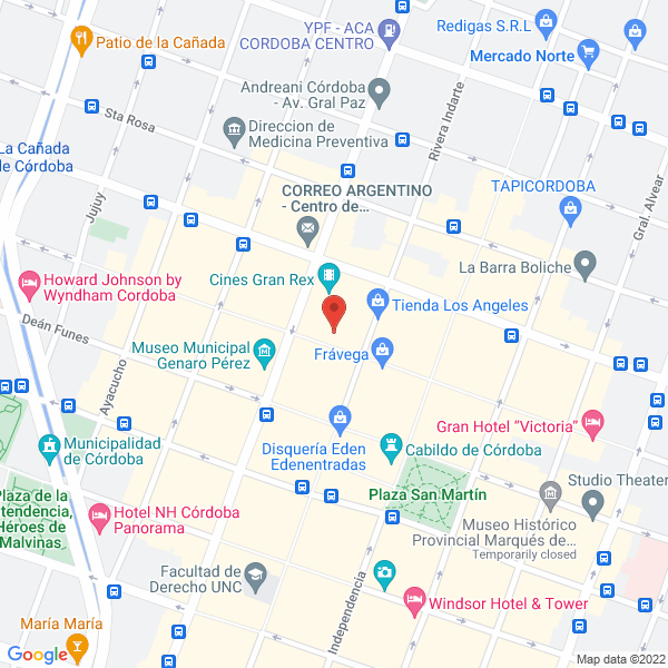 Map of Teldar SA