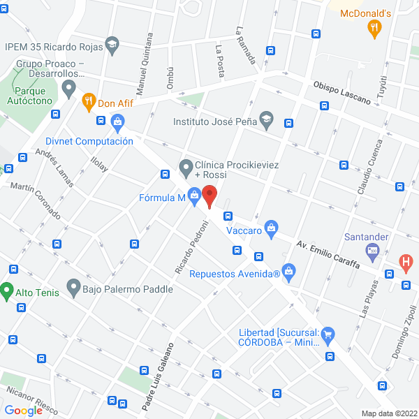 Map of Asistencia Medica Privada SRL