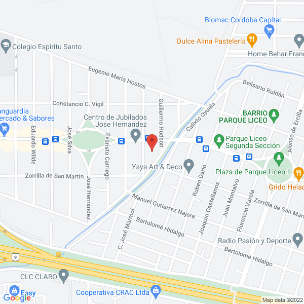 Map of Centro de Jubilados Jose Hernandez