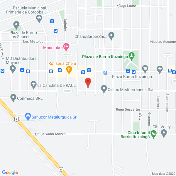 Map of Lama Casa de Comidas