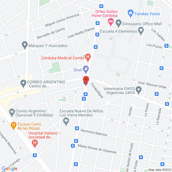 Map of El Chucaro