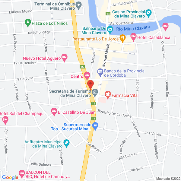 Map of Complejo Tilahenen