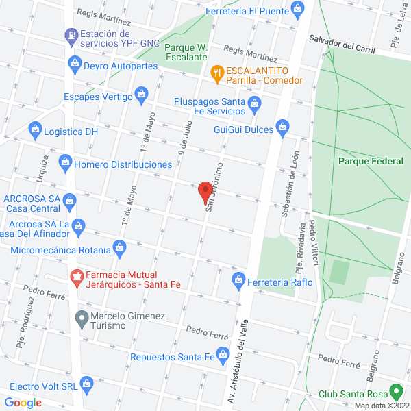 Map of Tecbrass SRL