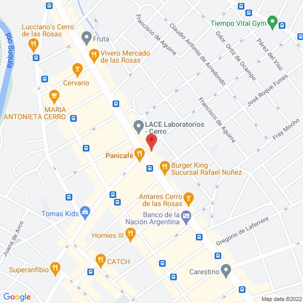 Map of Banco Santander Rio SA