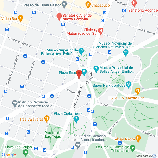 Map of Bbva Banco Frances