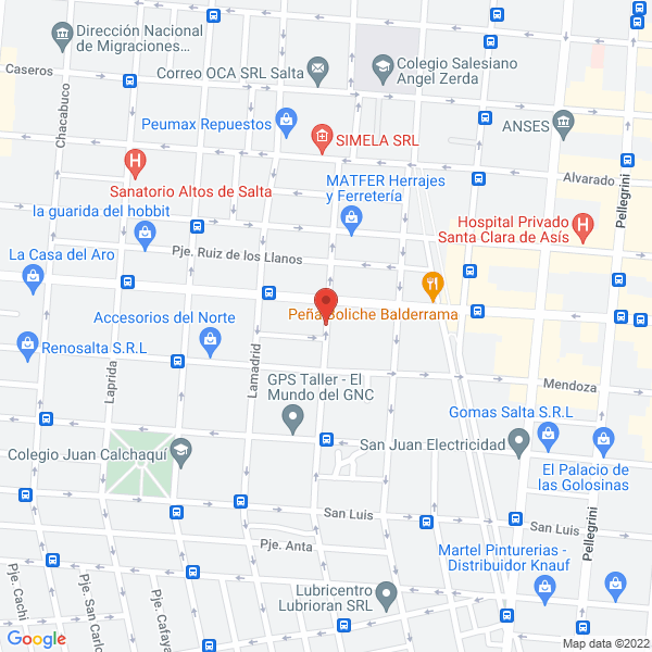 Map of 3V Bb Multimarcas