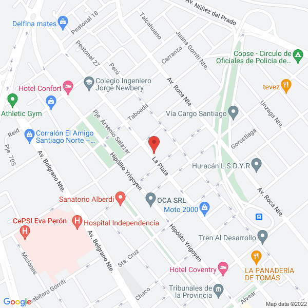 Map of M & C Repuestos