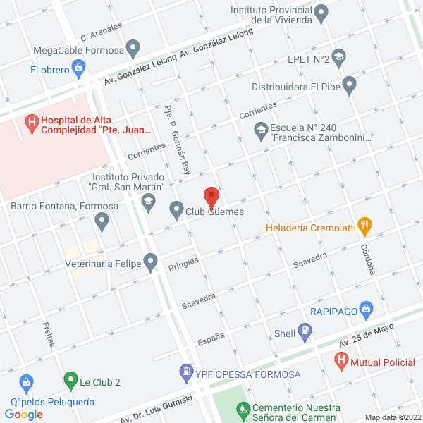 Map of Villalba
