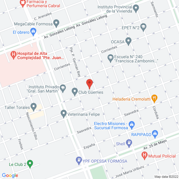 Map of Domecq Ramon Nolberto Electricidad Automotor