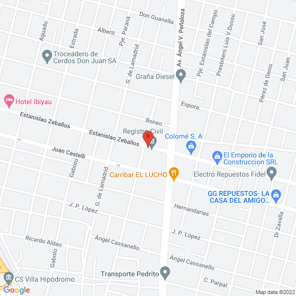Map of Radiadores el Norte