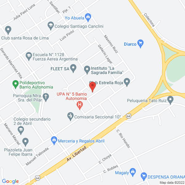 Map of Radio Taxi - Nueva Autonomia SRL