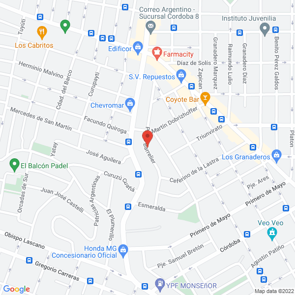 Map of Ev Automotores