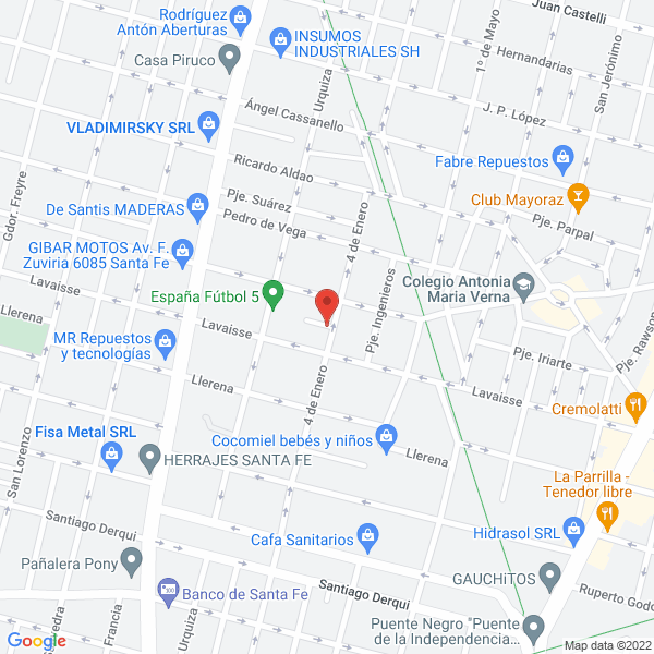 Map of Fletes Pablo Fletes - Mudanzas - Viajes