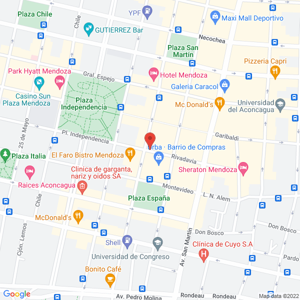 Map of E F Acom Sociedad Anonima