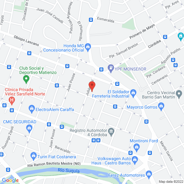 Map of Ademe